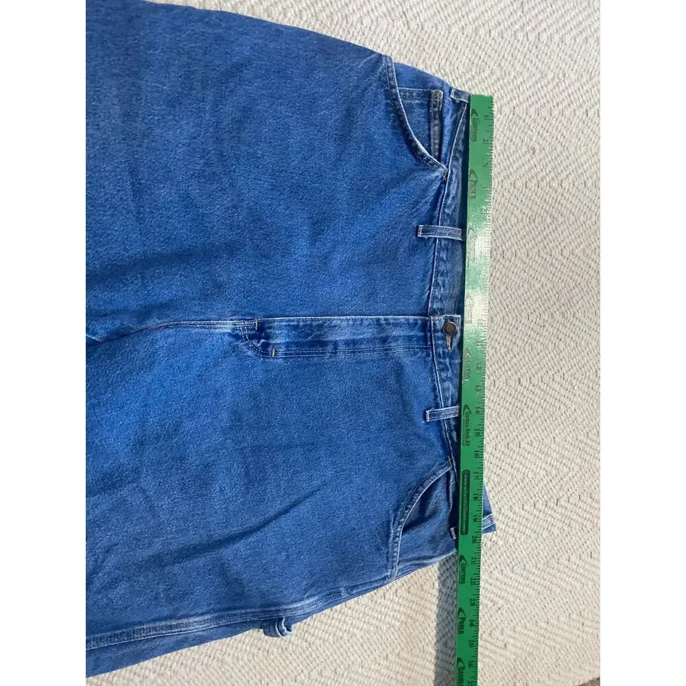 Dickies Men's Denim Carpenter Shorts Relaxed Fit Blue 100% Cotton Size 44